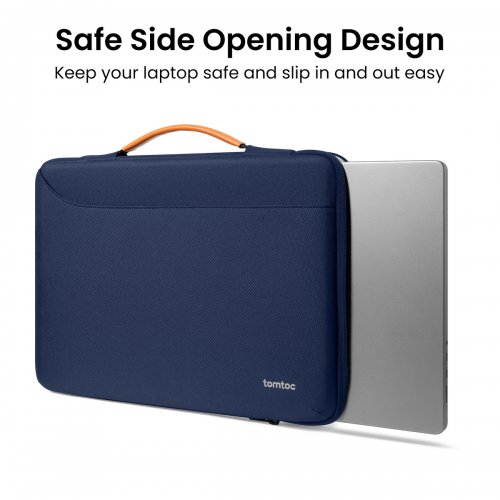 Сумка Tomtoc 14" Defender-A22 (A22D3B5) Navy Blue купить в Украине: Киев, Днепр, Харьков, Одесса  | Низкая цена, отзывы, характеристики от TELEMART фото