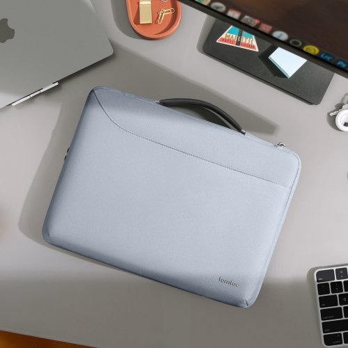 Сумка Tomtoc 16" Defender-A22 (A22F3B3) Mist Blue купити в Україні: Київ, Львів, Хмельницький, Тернопіль, Івано-Франківськ | Низька ціна, відгуки, характеристики від TELEMART фото