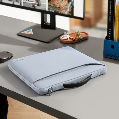 Сумка Tomtoc 16" Defender-A22 (A22F3B3) Mist Blue купити в Україні: Київ, Львів, Хмельницький, Тернопіль, Івано-Франківськ | Низька ціна, відгуки, характеристики від TELEMART фото