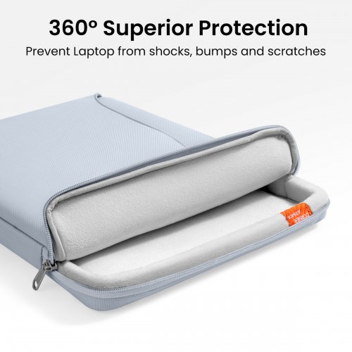 Сумка Tomtoc 16" Defender-A22 (A22F3B3) Mist Blue купити в Україні: Київ, Львів, Хмельницький, Тернопіль, Івано-Франківськ | Низька ціна, відгуки, характеристики від TELEMART фото