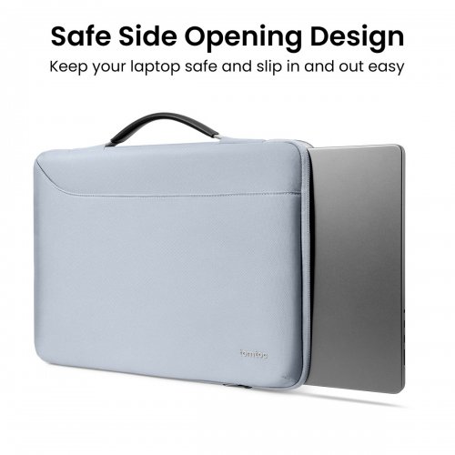 Сумка Tomtoc 16" Defender-A22 (A22F3B3) Mist Blue купити в Україні: Київ, Львів, Хмельницький, Тернопіль, Івано-Франківськ | Низька ціна, відгуки, характеристики від TELEMART фото