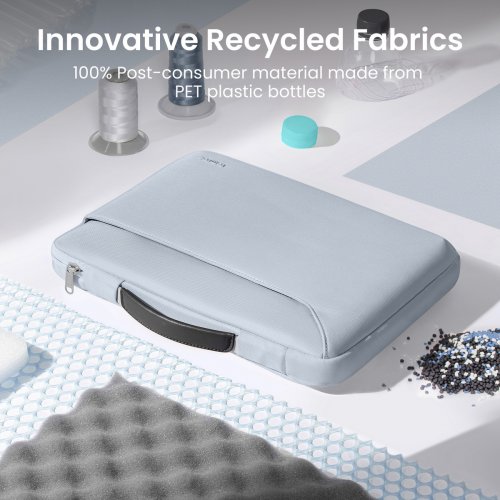 Сумка Tomtoc 16" Defender-A22 (A22F3B3) Mist Blue купити в Україні: Київ, Львів, Хмельницький, Тернопіль, Івано-Франківськ | Низька ціна, відгуки, характеристики від TELEMART фото