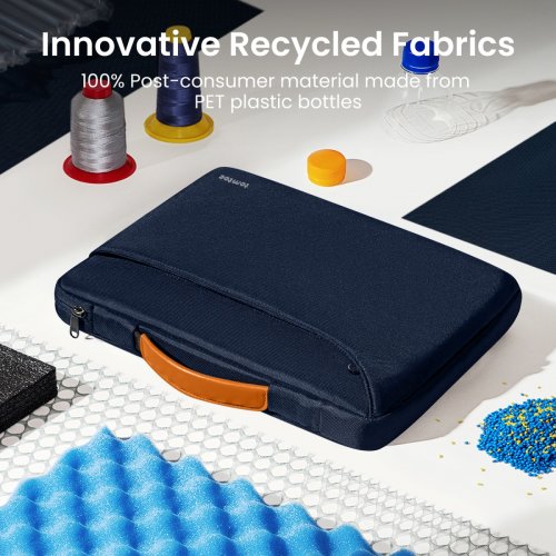 Сумка Tomtoc 16" Defender-A22 (A22F3B5) Navy Blue купити в Україні: Київ, Львів, Хмельницький, Тернопіль, Івано-Франківськ | Низька ціна, відгуки, характеристики від TELEMART фото