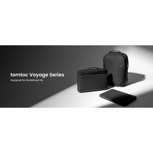 Сумка Tomtoc 16" Voyage-A24 (A24F2D1) Black купить в Украине: Киев, Днепр, Харьков, Одесса  | Низкая цена, отзывы, характеристики от TELEMART фото