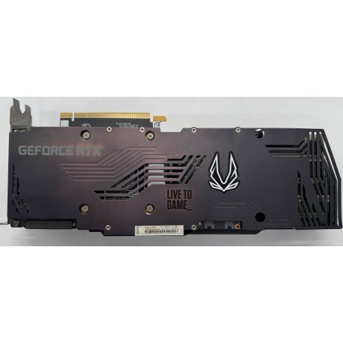 Відеокарта Zotac Gaming GeForce RTX 3090 Trinity OC 24576MB (ZT-A30900J-10P) (Відновлено продавцем, 869515) купити в Україні: Київ, Львів, Хмельницький, Тернопіль, Івано-Франківськ | Перевірка сумісності, низька ціна, відгуки, характеристики від TELEMART фото