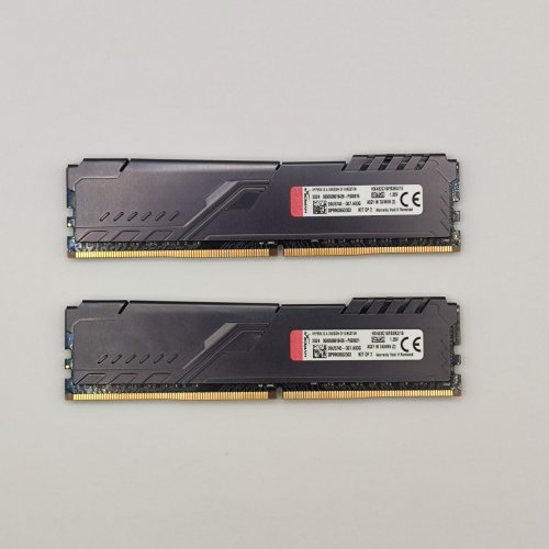 Озп HyperX DDR4 16GB (2x8GB) 3200Mhz Fury Black (HX432C16FB3K2/16) (Відновлено продавцем, 869549) купити в Україні: Київ, Львів, Хмельницький, Тернопіль, Івано-Франківськ | Перевірка сумісності, низька ціна, відгуки, характеристики від TELEMART фото