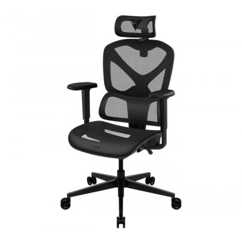 Ігрове крісло TX3 YTC Mesh (TEGC-3065001.11) Black купити в Україні: Київ, Львів, Хмельницький, Тернопіль, Івано-Франківськ | Низька ціна, відгуки, характеристики від TELEMART фото