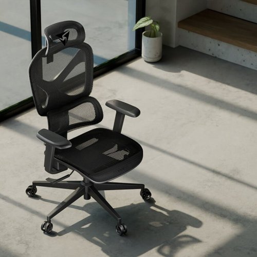 Ігрове крісло TX3 YTC Mesh (TEGC-3065001.11) Black купити в Україні: Київ, Львів, Хмельницький, Тернопіль, Івано-Франківськ | Низька ціна, відгуки, характеристики від TELEMART фото