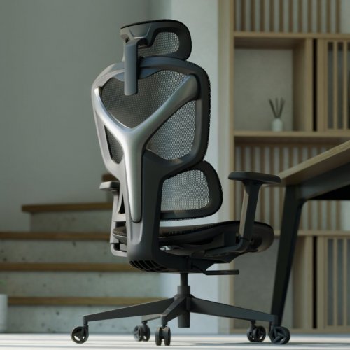 Ігрове крісло TX3 YTC Mesh (TEGC-3065001.11) Black купити в Україні: Київ, Львів, Хмельницький, Тернопіль, Івано-Франківськ | Низька ціна, відгуки, характеристики від TELEMART фото