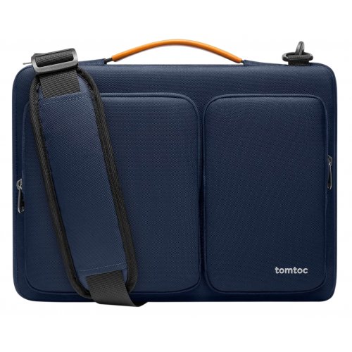 Сумка для ноутбука Tomtoc 14" Defender-A42 (A42D3B1) Navy Blue купить в Украине: Киев, Днепр, Харьков, Одесса  | Низкая цена, отзывы, характеристики от TELEMART фото
