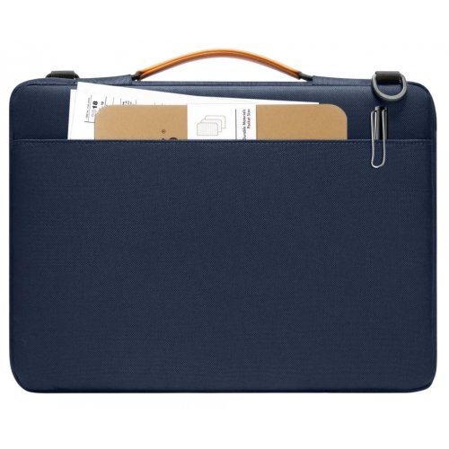 Сумка для ноутбука Tomtoc 14" Defender-A42 (A42D3B1) Navy Blue купить в Украине: Киев, Днепр, Харьков, Одесса  | Низкая цена, отзывы, характеристики от TELEMART фото