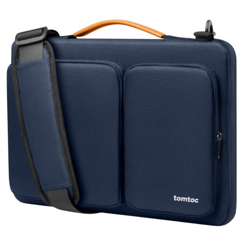 Сумка для ноутбука Tomtoc 14" Defender-A42 (A42D3B1) Navy Blue купить в Украине: Киев, Днепр, Харьков, Одесса  | Низкая цена, отзывы, характеристики от TELEMART фото