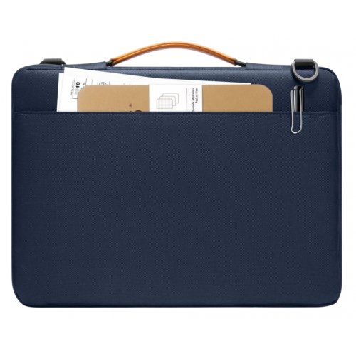 Сумка для ноутбука Tomtoc 16.2" Defender-A42 (A42F3B1) Navy Blue купити в Україні: Київ, Львів, Хмельницький, Тернопіль, Івано-Франківськ | Низька ціна, відгуки, характеристики від TELEMART фото