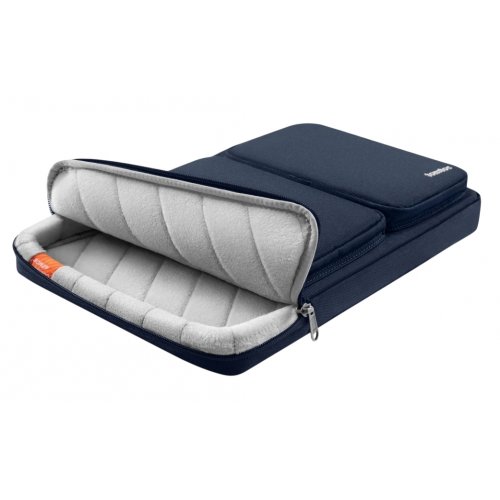Сумка для ноутбука Tomtoc 16.2" Defender-A42 (A42F3B1) Navy Blue купити в Україні: Київ, Львів, Хмельницький, Тернопіль, Івано-Франківськ | Низька ціна, відгуки, характеристики від TELEMART фото