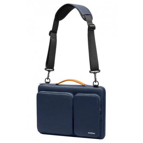 Сумка для ноутбука Tomtoc 16.2" Defender-A42 (A42F3B1) Navy Blue купити в Україні: Київ, Львів, Хмельницький, Тернопіль, Івано-Франківськ | Низька ціна, відгуки, характеристики від TELEMART фото