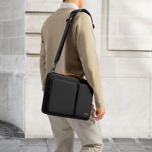 Сумка для ноутбука Tomtoc 16.2" Defender-A42 (A42F3D1) Black купить в Украине: Киев, Днепр, Харьков, Одесса  | Низкая цена, отзывы, характеристики от TELEMART фото