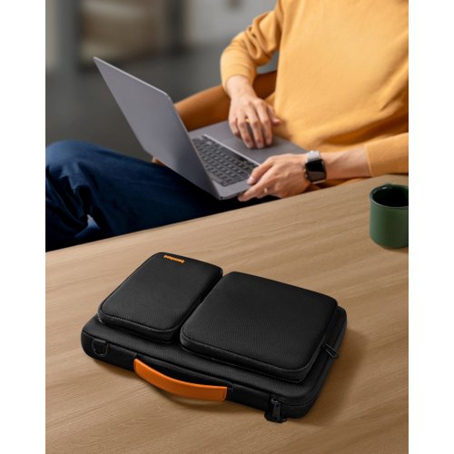 Сумка для ноутбука Tomtoc 16.2" Defender-A42 (A42F3D1) Black купить в Украине: Киев, Днепр, Харьков, Одесса  | Низкая цена, отзывы, характеристики от TELEMART фото