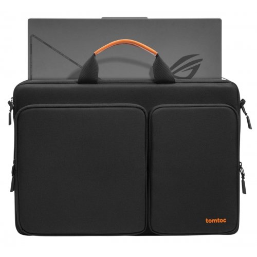 Сумка для ноутбука Tomtoc 17.3" Defender-A42 (A42G1D1) Black купити в Україні: Київ, Львів, Хмельницький, Тернопіль, Івано-Франківськ | Низька ціна, відгуки, характеристики від TELEMART фото