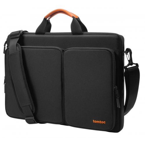 Сумка для ноутбука Tomtoc 17.3" Defender-A42 (A42G1D1) Black купити в Україні: Київ, Львів, Хмельницький, Тернопіль, Івано-Франківськ | Низька ціна, відгуки, характеристики від TELEMART фото