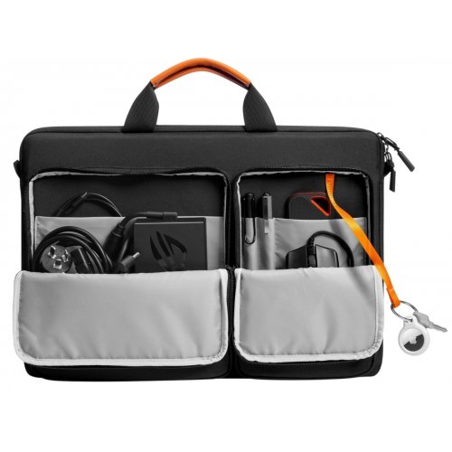Сумка для ноутбука Tomtoc 17.3" Defender-A42 (A42G1D1) Black купити в Україні: Київ, Львів, Хмельницький, Тернопіль, Івано-Франківськ | Низька ціна, відгуки, характеристики від TELEMART фото