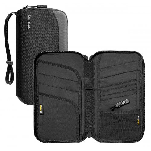 Сумка Tomtoc Navigator-T03 Passport Bag (T03M1D1) Black купить в Украине: Киев, Днепр, Харьков, Одесса  | Низкая цена, отзывы, характеристики от TELEMART фото