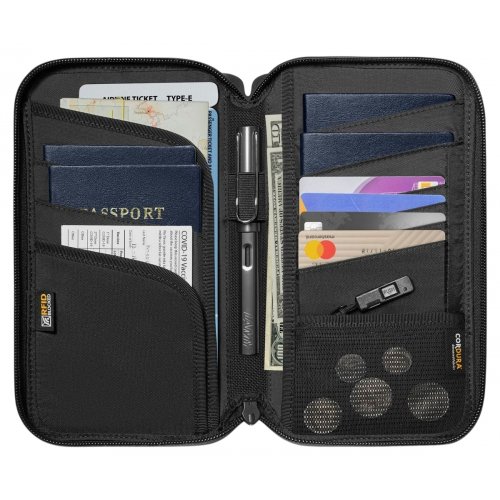 Сумка Tomtoc Navigator-T03 Passport Bag (T03M1D1) Black купить в Украине: Киев, Днепр, Харьков, Одесса  | Низкая цена, отзывы, характеристики от TELEMART фото