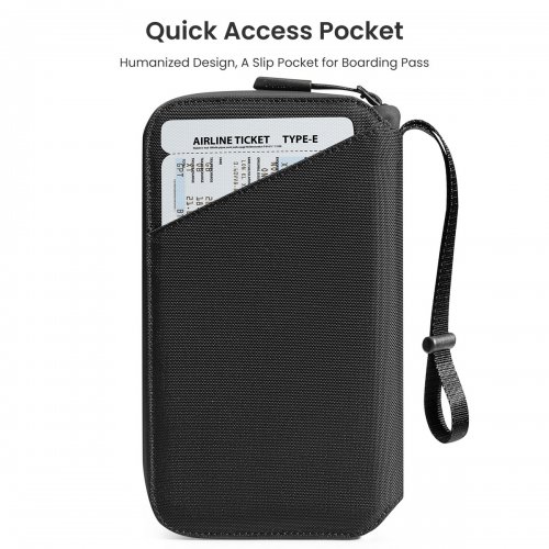 Сумка Tomtoc Navigator-T03 Passport Bag (T03M1D1) Black купить в Украине: Киев, Днепр, Харьков, Одесса  | Низкая цена, отзывы, характеристики от TELEMART фото