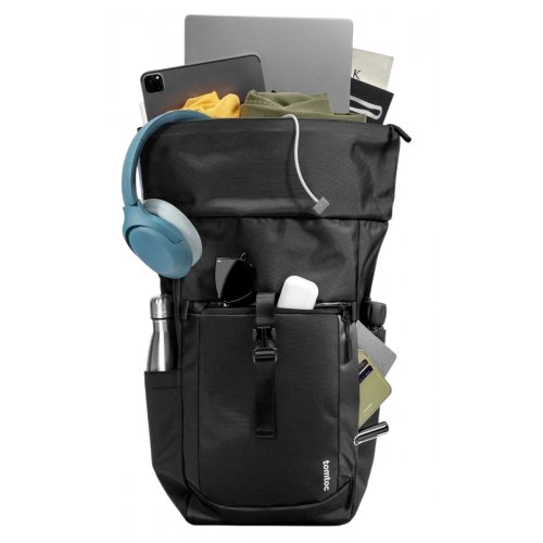 Рюкзак Tomtoc 17.3" Navigator-T61 (T61L1D1) Black купить в Украине: Киев, Днепр, Харьков, Одесса  | Низкая цена, отзывы, характеристики от TELEMART фото