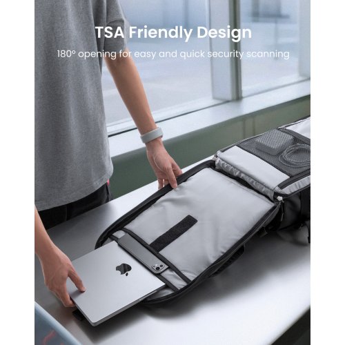 Рюкзак Tomtoc 17.3" Navigator-T66 Liteway (T66M1D2) Black купить в Украине: Киев, Днепр, Харьков, Одесса  | Низкая цена, отзывы, характеристики от TELEMART фото