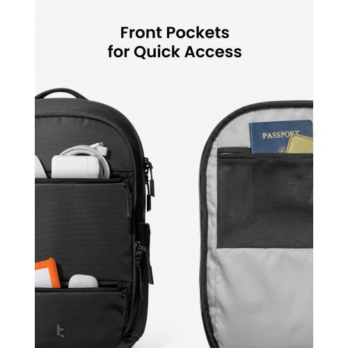 Рюкзак Tomtoc 16" UrbanEX-T77 (T77S1D1) Black купить в Украине: Киев, Днепр, Харьков, Одесса  | Низкая цена, отзывы, характеристики от TELEMART фото