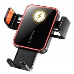 Автомобільний зарядний пристрій ColorWay Ultra-mini Wireless 15W (CW-CHAW069Q-BK) Black