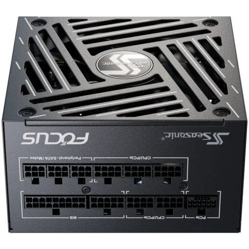 Уцінка блок живлення Seasonic Focus GX-1000W ATX 3.1 (FOCUS-GX-1000-ATX31) Black (Розкрита упаковка, 869595) купити в Україні: Київ, Львів, Хмельницький, Тернопіль, Івано-Франківськ | Перевірка сумісності, низька ціна, відгуки, характеристики від TELEMART фото