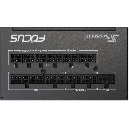 Уцінка блок живлення Seasonic Focus GX-1000W ATX 3.1 (FOCUS-GX-1000-ATX31) Black (Розкрита упаковка, 869595) купити в Україні: Київ, Львів, Хмельницький, Тернопіль, Івано-Франківськ | Перевірка сумісності, низька ціна, відгуки, характеристики від TELEMART фото