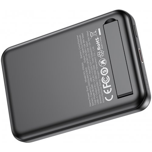 Powerbank XO PR264 10000mAh 15W Black купить в Украине: Киев, Днепр, Харьков, Одесса  | Низкая цена, отзывы, характеристики от TELEMART фото