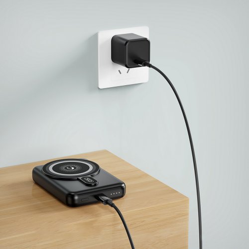 Powerbank XO PR264 10000mAh 15W Black купить в Украине: Киев, Днепр, Харьков, Одесса  | Низкая цена, отзывы, характеристики от TELEMART фото