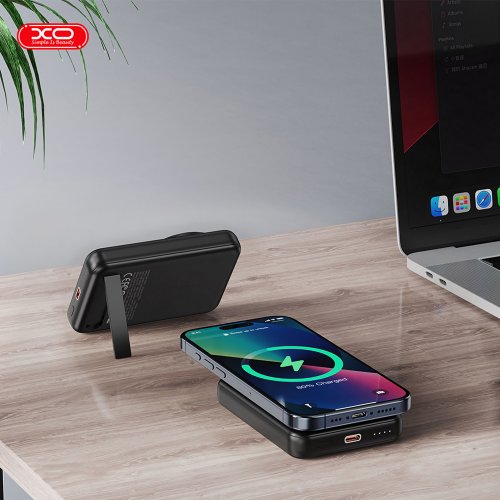 Powerbank XO PR264 10000mAh 15W Black купить в Украине: Киев, Днепр, Харьков, Одесса  | Низкая цена, отзывы, характеристики от TELEMART фото