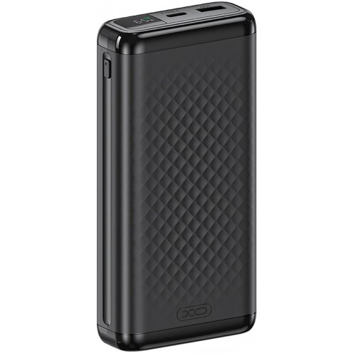 Powerbank XO PB309 20000mAh 22.5W Black купити в Україні: Київ, Львів, Хмельницький, Тернопіль, Івано-Франківськ | Низька ціна, відгуки, характеристики від TELEMART фото