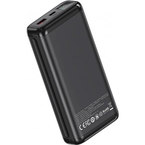 Powerbank XO PB309 20000mAh 22.5W Black купити в Україні: Київ, Львів, Хмельницький, Тернопіль, Івано-Франківськ | Низька ціна, відгуки, характеристики від TELEMART фото