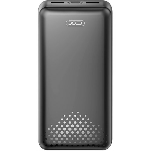 Powerbank XO PB313 20000mAh 10W Black купити в Україні: Київ, Львів, Хмельницький, Тернопіль, Івано-Франківськ | Низька ціна, відгуки, характеристики від TELEMART фото