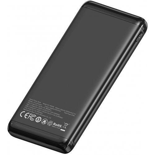 Powerbank XO PB308 10000mAh 22.5W Black купити в Україні: Київ, Львів, Хмельницький, Тернопіль, Івано-Франківськ | Низька ціна, відгуки, характеристики від TELEMART фото