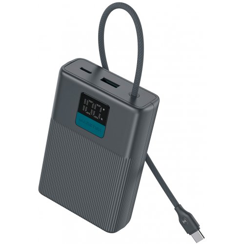 Powerbank Marstek P265L 10000mAh 22.5W Grey купити в Україні: Київ, Львів, Хмельницький, Тернопіль, Івано-Франківськ | Низька ціна, відгуки, характеристики від TELEMART фото