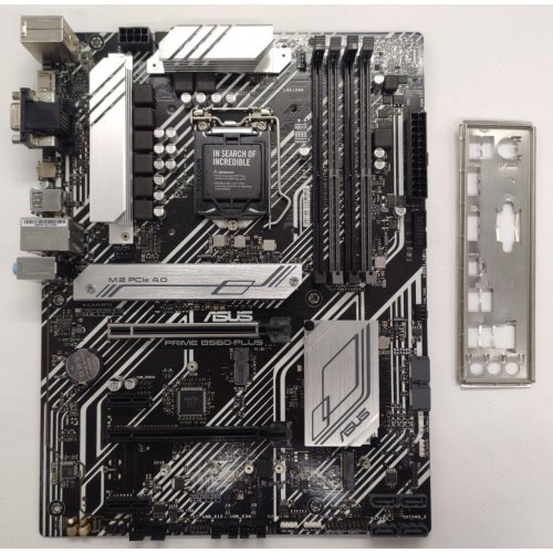 Материнська плата Asus PRIME B560-PLUS (s1200, Intel B560) (Відновлено продавцем, 869635) купити в Україні: Київ, Львів, Хмельницький, Тернопіль, Івано-Франківськ | Перевірка сумісності, низька ціна, відгуки, характеристики від TELEMART фото