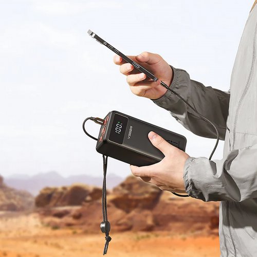 Powerbank Veger W5001 50000mAh 22.5W Black купити в Україні: Київ, Львів, Хмельницький, Тернопіль, Івано-Франківськ | Низька ціна, відгуки, характеристики від TELEMART фото