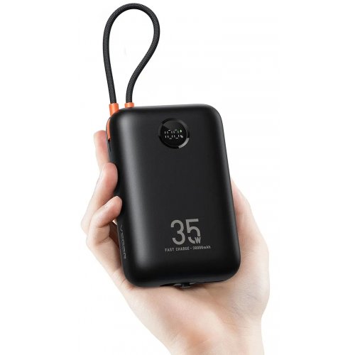 Powerbank Veger W3018 30000mAh 35W Black купити в Україні: Київ, Львів, Хмельницький, Тернопіль, Івано-Франківськ | Низька ціна, відгуки, характеристики від TELEMART фото