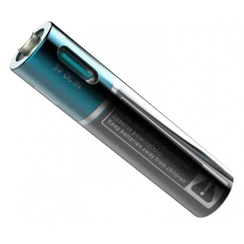 Акумуляторні батареї Marstek 7018C AAA USB Type-C Li-Ion 250mAh 1.5V 4 шт. (7018C) купити в Україні: Київ, Львів, Хмельницький, Тернопіль, Івано-Франківськ | Низька ціна, відгуки, характеристики від TELEMART фото