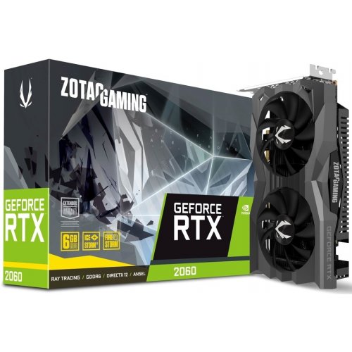 Відеокарта Zotac GeForce RTX 2060 6144MB (ZT-T20600H-10M) (Відновлено продавцем, 869756) купити в Україні: Київ, Львів, Хмельницький, Тернопіль, Івано-Франківськ | Перевірка сумісності, низька ціна, відгуки, характеристики від TELEMART фото