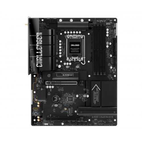 Материнская плата AsRock B860 Challenger WiFi (s1851, Intel B860) купить в Украине: Киев, Днепр, Харьков, Одесса  | Проверка совместимости, низкая цена, отзывы, характеристики от TELEMART фото