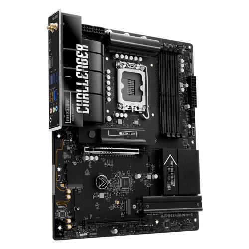Материнская плата AsRock B860 Challenger WiFi (s1851, Intel B860) купить в Украине: Киев, Днепр, Харьков, Одесса  | Проверка совместимости, низкая цена, отзывы, характеристики от TELEMART фото