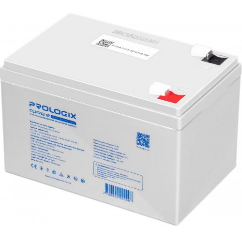 Аккумуляторная батарея Prologix 12.8V 12Ah (PLFP12-12) купить в Украине: Киев, Днепр, Харьков, Одесса  | Низкая цена, отзывы, характеристики от TELEMART фото