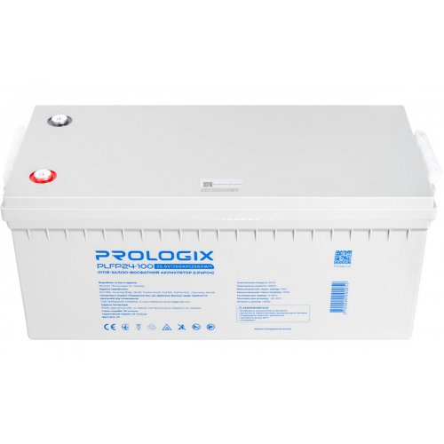 Аккумуляторная батарея Prologix 25.6V 100Ah (PLFP24-100) купить в Украине: Киев, Днепр, Харьков, Одесса  | Низкая цена, отзывы, характеристики от TELEMART фото